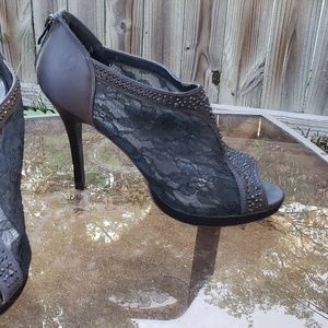 Michelangelo black 4inch heel